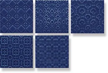 Декор WINE COUNTRY dec. texture cornflowers 090114 10*10 (компл. 5шт)