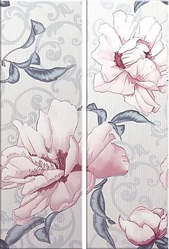 Настенный декор DEC.FIORE SANTORINI BLANCO (комплект  2плитки)