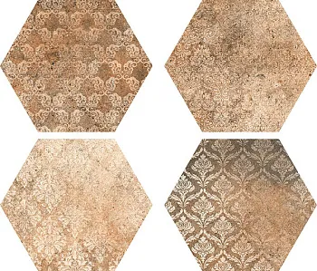 Керамогранит Abadia Decor Hex