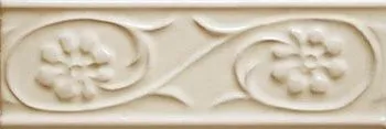 Бордюр Antic Petalos Crema 5х15
