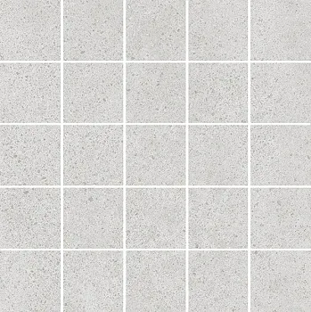 Декор Безана MM12136 серый светлый мозаичный