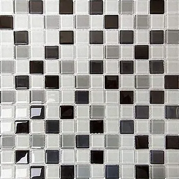 Мозаика Emily (Эмили) прозрачное листовое стекло (2,3х2,3)