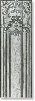 Декор Bellagio  Dec. Capitale Rect. Silver
