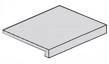 Угловая ступень Genesis Saturn Grey Scalino Angolare DX правая (620070001060)