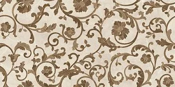 Декор DECORO FLOREALE CREMA/MARRONE