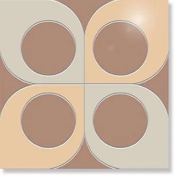 Декор ID06 Инсбрук серо-синий полированный