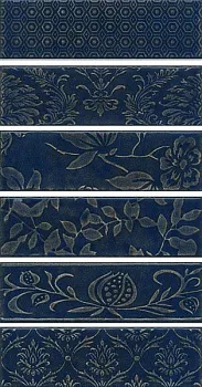 Панно Кампьелло синий AD\B333\6x\2914 (6 частей)