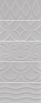 Настенная плитка 16018 Авеллино серый структура mix