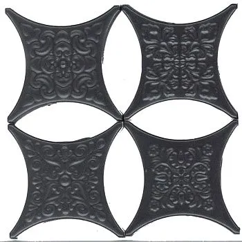 Вставка напольная Estrella Set Core Negro (4 вида в ассорт.)