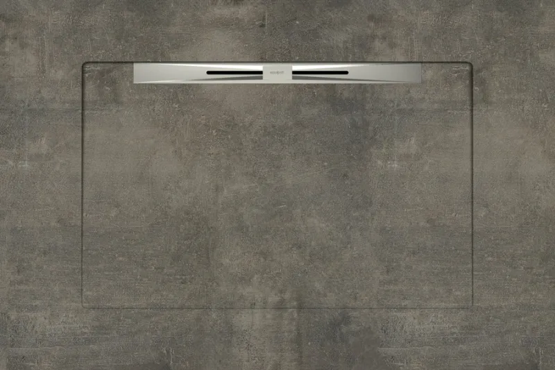 Керамический душевой поддон BETON ANTHRACITE - SLOPE NOVA LINE (изображение)