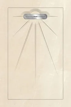 Керамический душевой поддон PULPIS BONE - MULTI LINEAR MASSIVE