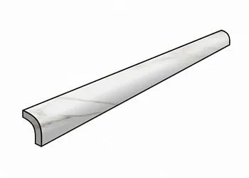 Бордюр Roma Statuario Spigolo (fLUN)