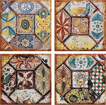 Декор Decoro Fiorentino (комп/4 шт)