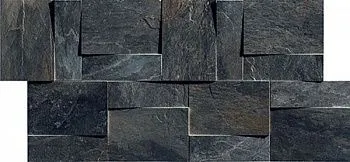 Керамогранит Ardoise Modulo Muretto 3d Noir