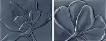 Декор FORM FLEURS A/B BLUE SATIN (без подбора)