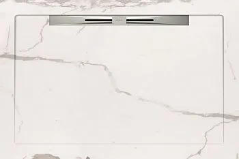 Керамический душевой поддон INFINITY WHITE - SLOPE NOVA LINE 120