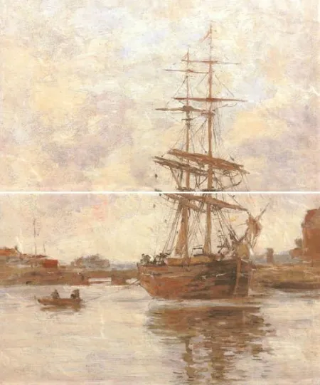 Панно Normandie beige panno 02 (комплект из 2 шт) (изображение)