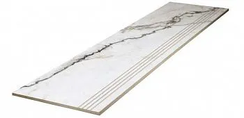 Ступень фронтальная CARBIS GOLD с насечками 30*120 