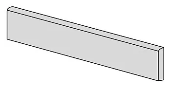 Плинтус BATT GEMSTONE SILVER LUX (GNB40RL) 