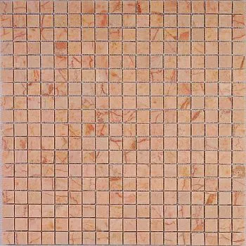 Мозаика PINK CREAM 15x15x8 polished мрамор