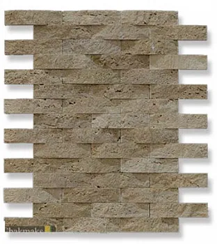 Мозаика ANCIENT WALL CL травертин чип 2х8