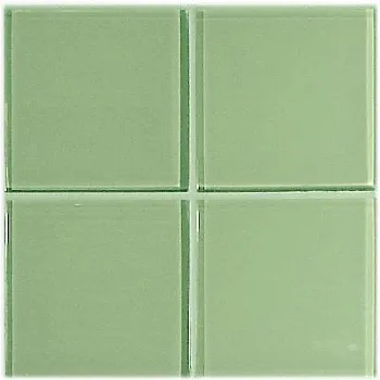 Мозаика Green Glossy 10*10 (lucido)