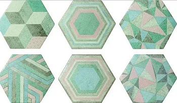 Керамогранит 187462 Portland Hexagon Deco