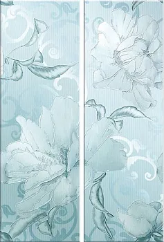 Настенный декор DEC.FIORE SANTORINI AZUL (комплект  2плитки)