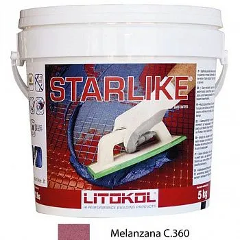 Litochrom Starlike C.360 баклажан (5кг)