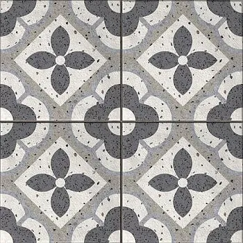 Керамогранит Sevilla пэчворк серый (16182)