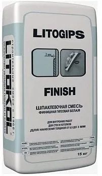 Смесь Litogips Finish белый (мешок 15кг)