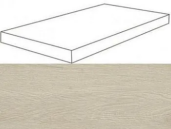 Угловая ступень 620070001149 Verity White Scalino Angolare DX правая