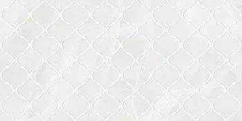 Декор Plazma Nuance белый