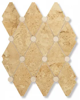 Мозайка MOSAICO NAVONA ROMBO GOLD
