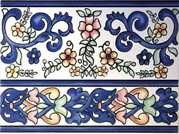 Бордюр CENEFA AMAYA AZUL