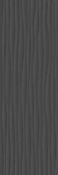 Настенная плитка Eclettica Anthracite Struttura Wave 3D M1AG