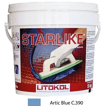 Litochrom Starlike C.390 светло-голубой (5кг)