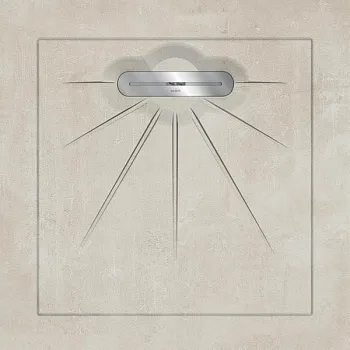 Керамический душевой поддон BETON CREAM - MULTI LINEAR MASSIVE 90