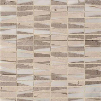 CV20149 Мозаика Mos.Mix Polished  (Sand Dune Beige+Ariston White+Cream Marble