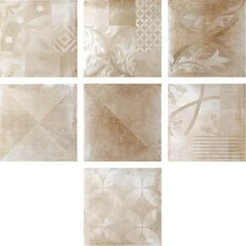 Керамогранит 085663 Terra N. ваниль пачворк дек