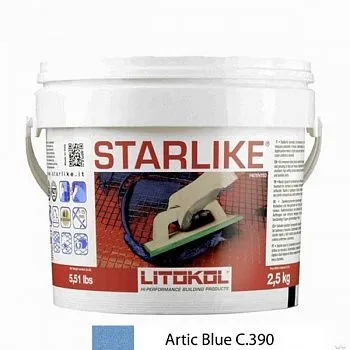 Litochrom Starlike C.390 светло-голубой (2,5кг)