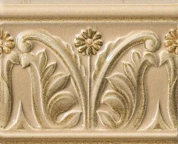 Декор Rialto Crema List. Floreale Pain.