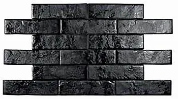 Керамогранит Brickwall Negro