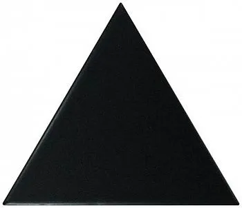 Настенная плитка SCALE TRIANGOLO BLACK MATT (23820)