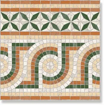 Декор Via Appia Cen. Nola Verde