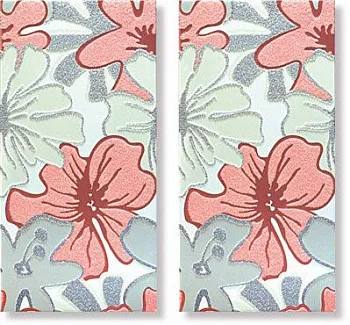 Декор А7147/11000 Зимний сад красный