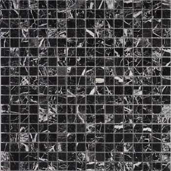 Мозаика NERO MARQUINA 15x15x8 polished мрамор