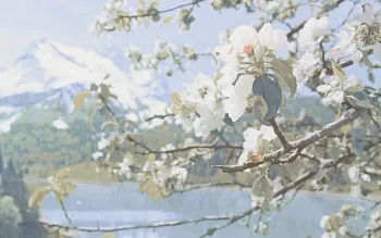 Декор Davos blue decor 01