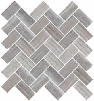 Мозаика Travertini K945652R Шеврон Серый (5*10)
