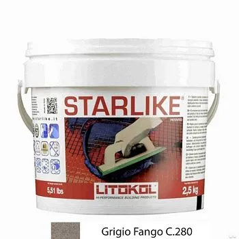 Litochrom Starlike C.280 серый (2,5 кг)